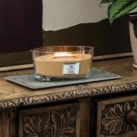 WoodWick Gilded Sands HearthWick Ellipse Jar Candle Extra Image 1 Preview